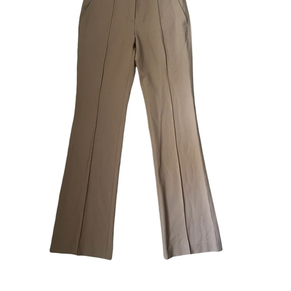 Helmut Lang Taupe Pinched Seam Trousers Size 2 - Picture 7 of 14